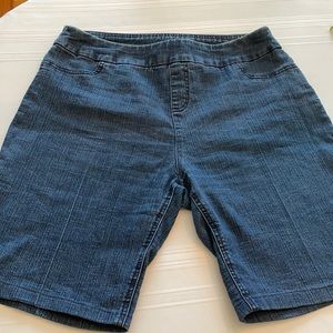 Denim Shorts, Medium, Back Pockets